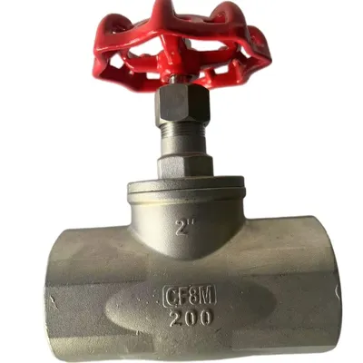 The Stainless Steel Threaded Globe Valve for Shutting off, Adjusting The Flow