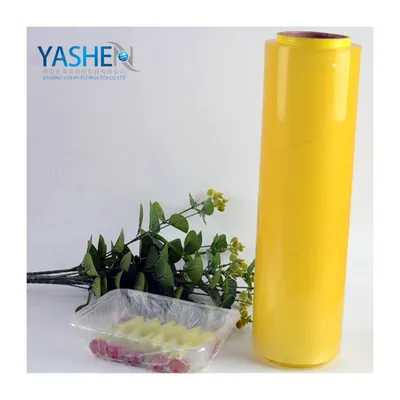 Food Grade PVC Cling Wrap Film, BPA Free, for Food Packaging (CE/FDA)