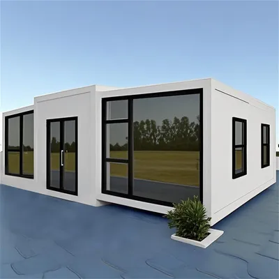 Expandable Foldable Container Cabin: Heat-Resistant Windproof Site Accommodation Unit
