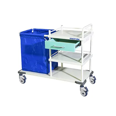 Mk-S13c Stainless Steel Medical Dressing Laundry Trolley