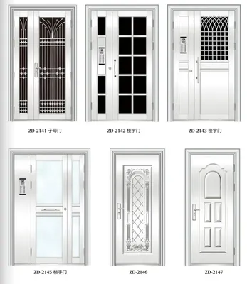 High Quality Steel Fire Door Customized Steel Fireproof Doors