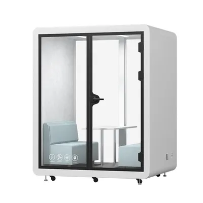 High Noise Reduction Silent Pod Modular Indoor Office Soundproof Booth
