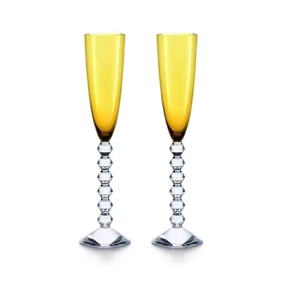 Flute High-Footed Cocktail Glass Cup Design Diamond Handle Glass Cup