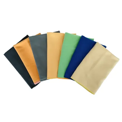 Custom Logo Micro Fiber Suede Microfiber Sunglasses Glasses Optical Lens Cleaning Cloth for Watch and Eyewear Microfiber Car Towel