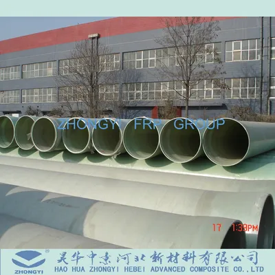 Light Weight FRP Pipe Fiberglass Pipe GRP Pipe Water Pipe
