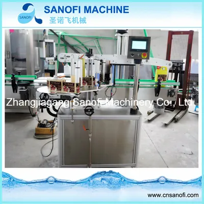 Fully Automatic Front-Back Sides Sticker Labeling Machine