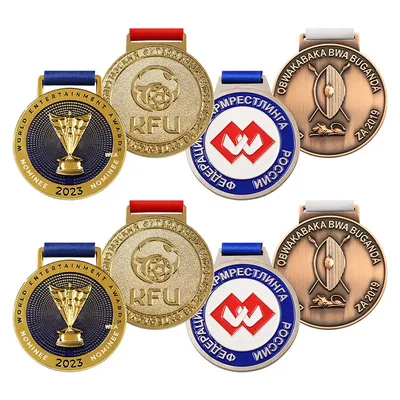 Custom Medal Manufacturer Medals for Kids Gold Silver Bronze Sports Day Prize Reward Winners Medal for Sports Competitions
