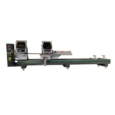 CNC Double-Head Cutting Saw Aluminum Profile Processing Machine for Window and Door Making