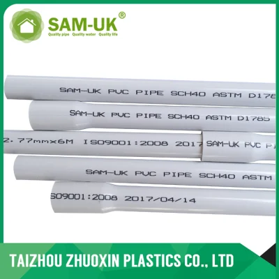 Factory Wholesale, Green, Convenient Installation ASTM D1785 Schedule 40 PVC Water Pipe Substantial Discount