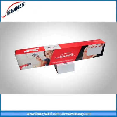 Lamination PVC Material Seaory White Blank PVC Card