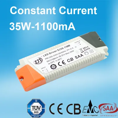 35W 1.1A Constant Current LED Power Supply with CB SAA