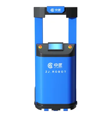 Zj Robot Newly Electrical Stacker Forklift Voice Alert Agv for Pallet Carriage