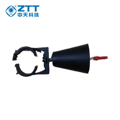 Communication 1-5/8" RF Radiation Leaky Cable Single-Row Clamp Low Speed
