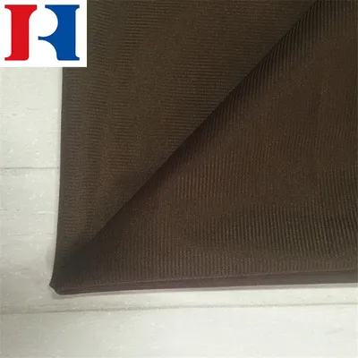 Comfortable Fluffy Elastic Velvet Warp Knitting Fabric for Lady Long Dress