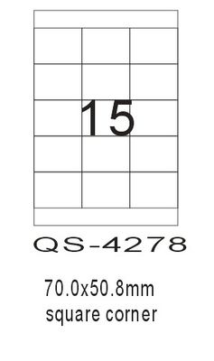 A4 Computer Printing Label-QS4278