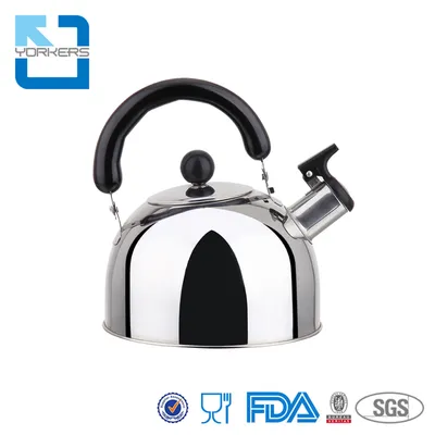 1L/2L/3L/4L High Quality Stainless Steel Flat Bottom Whistling Kettle