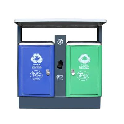 Classified Garbage Bin Soft Close in Public Place