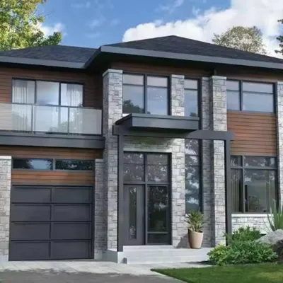 Modern Steel Structure Prefab Apartment with Thermal Insulation