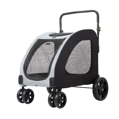 Customized Colorful Pet Stroller Large Dog Carrier Easy Outgoing Wholesale