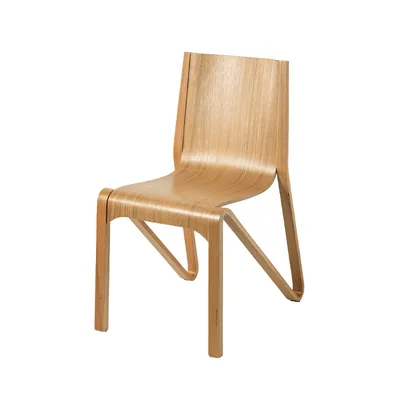Birch Wood Fashionable and Environmentally Friendly Furniture Wooden Dining Chair