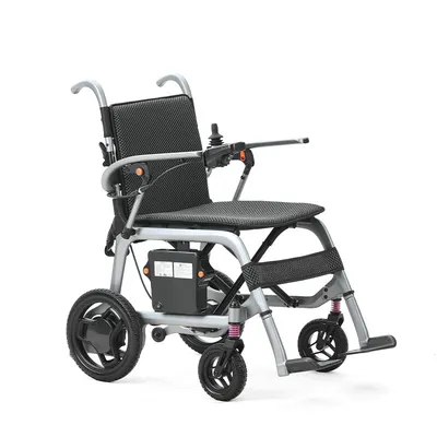 Ultra Light 14.3kg Carbon Fiber Handicap Motorized Wheelchair Powerful Folding Electric Wheelchair for Disabled