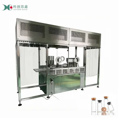 Aseptic High Precision Automatic Vial Liquid Filling and Stoppering Machine for Biopharma