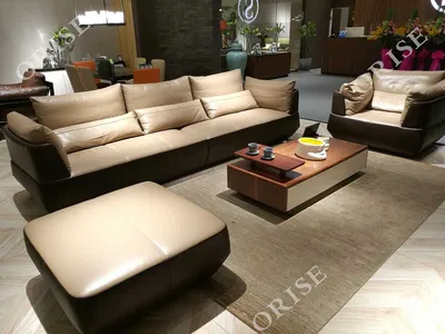 New Modern Home Furniture Multi-Functional Sectional Leather Sofa with Music Player