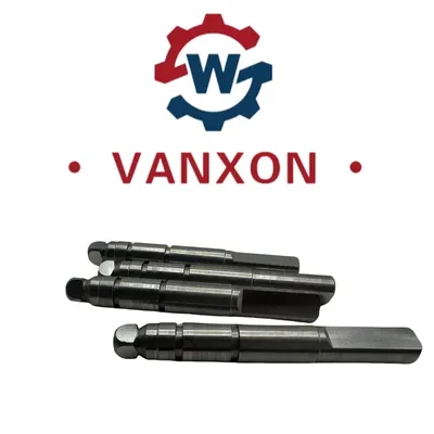 Butterfly Valve Stem, Round Head Square Rotor Shaft Stainless Steel