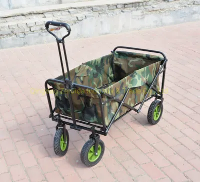Outdoor Picnic Folding Cart Beach Cart Wagon / Folding Wagon