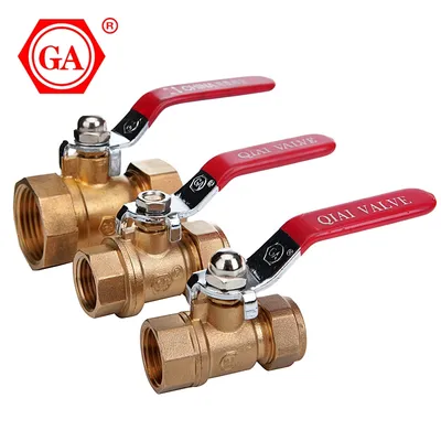 Ga Brass Female Ball Valve for Aluminium Plastic Pipe