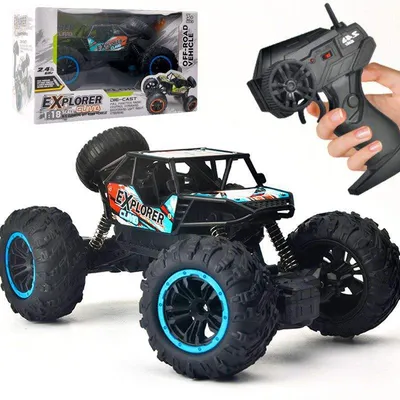 Zhiqu Toys Wholesale Racing RC Toy Car 2.4G USB Remote Control Electric Simulation Climbing Large off-Road Resin Material Gift