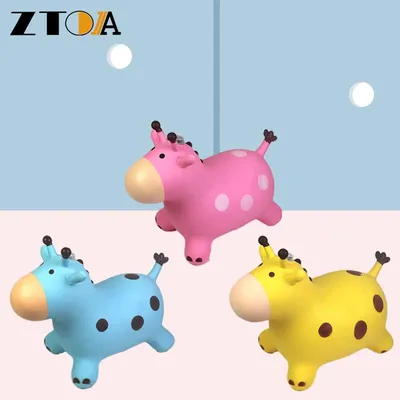 PVC Inflatable Animal Jump Toy Elfin Customized Animal