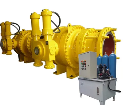 Double Hydro-Cylinder Type Hydraulic Control Ball Valve 600q741h-40W