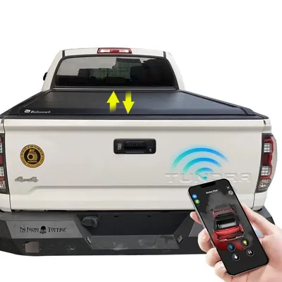 Aluminium Automatic Roller Lid Hard Tonneau Covers for Toyota Tundra Tacoma Dodge RAM Silverado