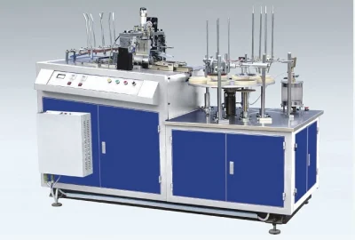Full Automatic Paper Cup Corrugated Sleeve Forming Wrapping Machine