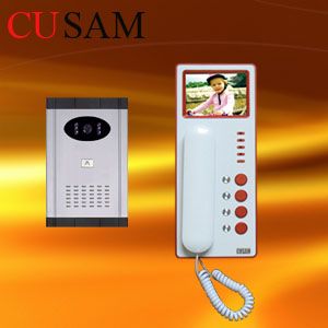 Handset Video Door Phone (CS-200SV-1+CS-300SV-8)