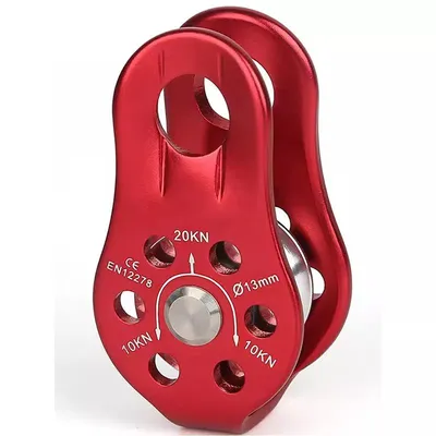 High Quality Mountaineering Fixed Pulley Hoisting Single Pulley Zip Line