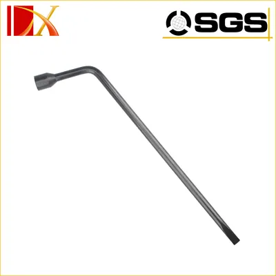 Rat-Tail Carbon Steel Type L Tyre Socket Wrench