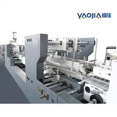 Automatic High Speed Paper Box Bag Folder Gluer Machine for Pre-Fold Crash-Lock Bottom 4/6 Corner Box/ Straight Line Box