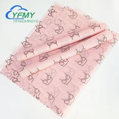 Personalized Tissue Paper OEM Tissue Paper / Branded Logo Tissue Wrapping Paper Custom Printed Tissue Paper for Clothing Packaging