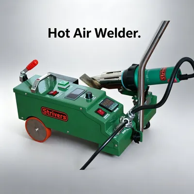 PVC/Tpo Plastic Welder 0.8-2.0mm PVC Tarpaulin Welding Machine Hot Air Welder CE Certificated