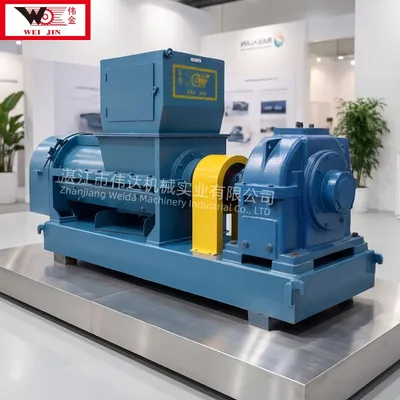 Single Helix Rubber Breaking Cleaning Machine for Cup Lump Tsr10 Production, Removes Impurities for High-Quality Block