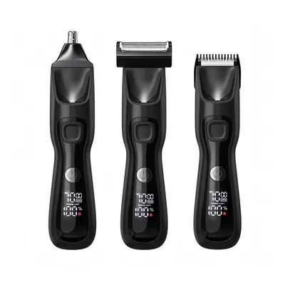 3-in-1 Rechargeable Trimmer - Compact & Portable, Ideal for Home & Travel