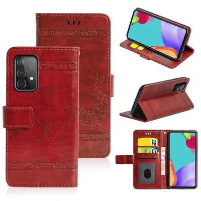 Luxury Mobile Phone Accessories Folio Flip Protective Smooth PU Leather Wallet Cell Phone Cover Suitable for Various Mobile Phones
