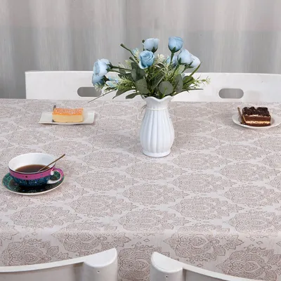 Waterproof Nordic Jacquard Rectangular Linen Tassel Dust Proof Cover Household Tablecloth