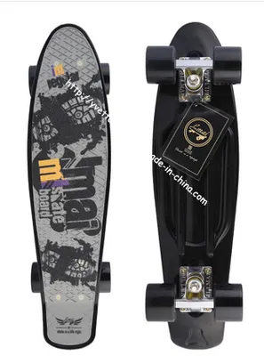 22 Inch Size Plastic Children Skateboard with En 13613 Certification