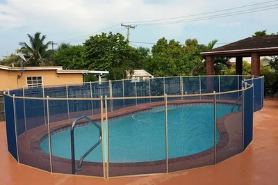 Znz High Security in-Ground PVC Mesh Swimming Pool Baby Safety Fence