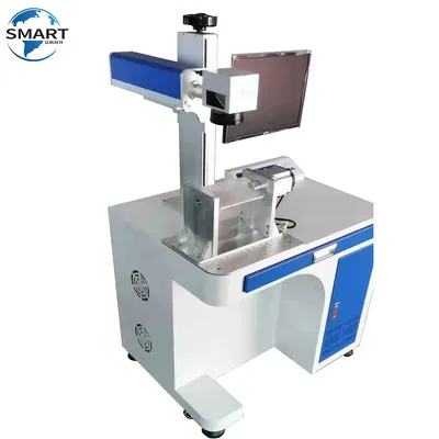 30W 3D Fiber Laser Marking Machine Color Logo Engraving Printing Machine