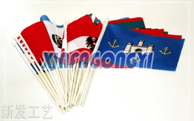 21cm*14cm Mini Hand Flag/Waving Flag