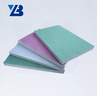 Partition Drywall Building Material Wall Panel Moisture Resistant High Strength Construction Cladding Wall Covering Wall Decoration Gypsum Board
